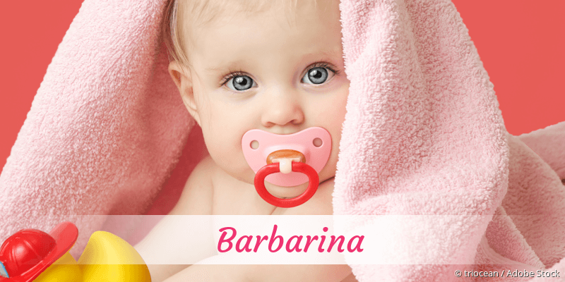 Baby mit Namen Barbarina