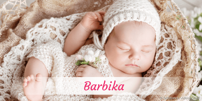 Baby mit Namen Barbika