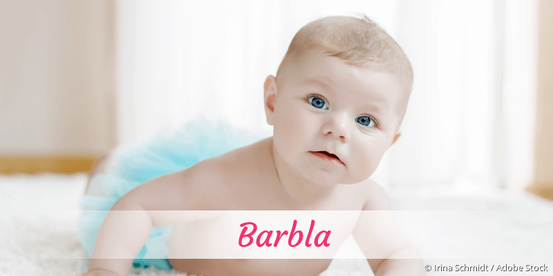 Baby mit Namen Barbla