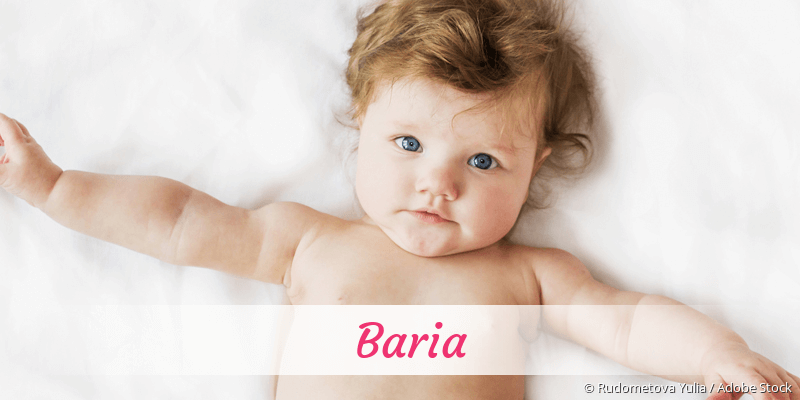 Baby mit Namen Baria