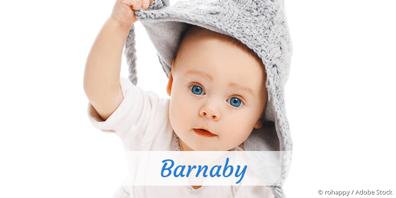 Baby mit Namen Barnaby