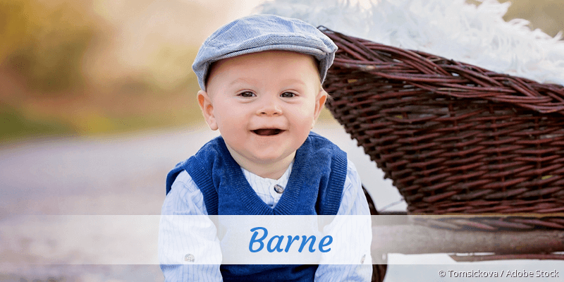 Baby mit Namen Barne