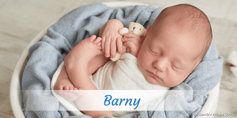Baby mit Namen Barny