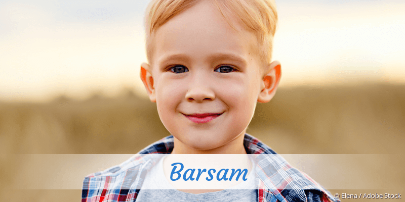 Baby mit Namen Barsam
