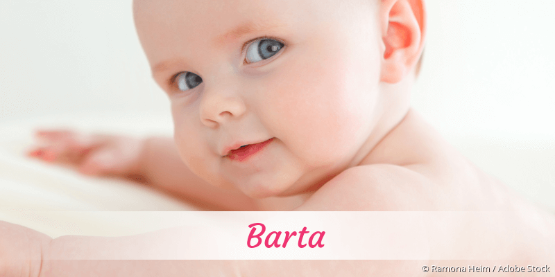 Baby mit Namen Barta