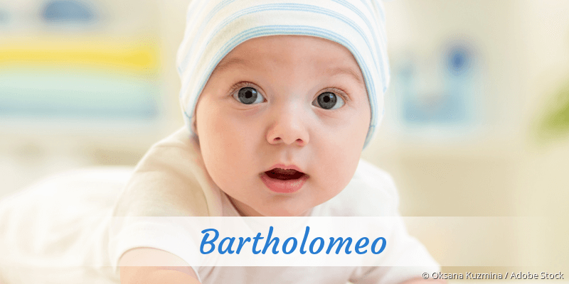 Baby mit Namen Bartholomeo