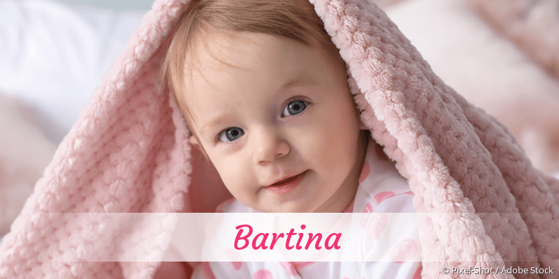 Baby mit Namen Bartina