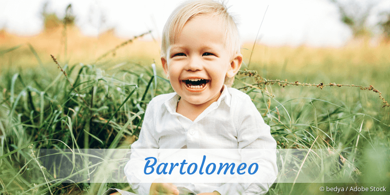 Baby mit Namen Bartolomeo