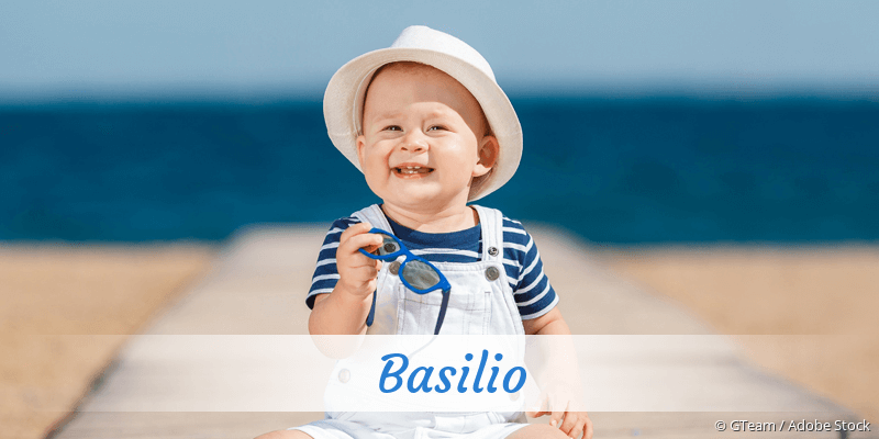 Baby mit Namen Basilio