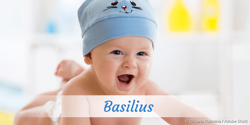 Baby mit Namen Basilius