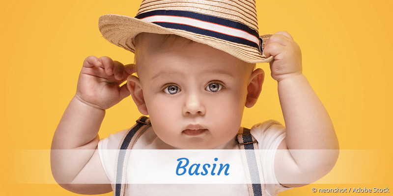 Baby mit Namen Basin