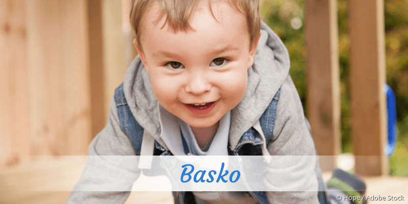 Baby mit Namen Basko