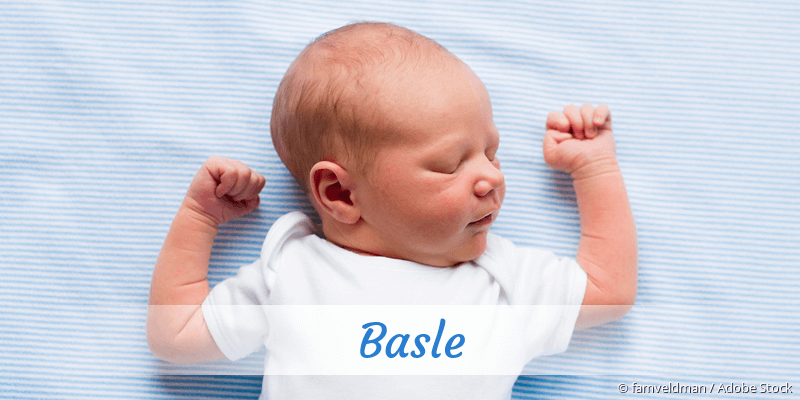 Baby mit Namen Basle