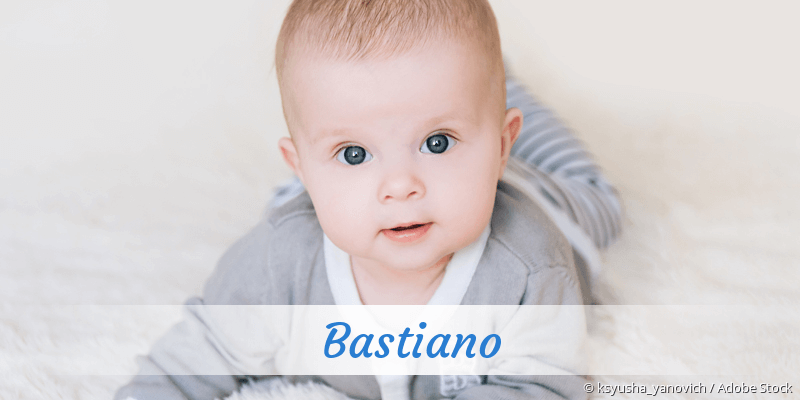 Baby mit Namen Bastiano