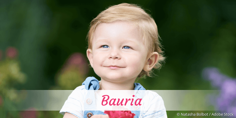 Baby mit Namen Bauria