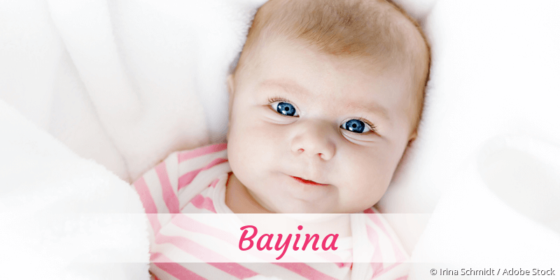 Baby mit Namen Bayina