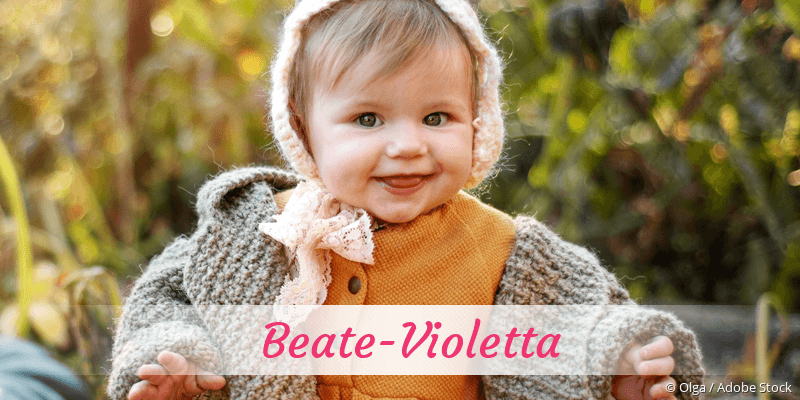 Baby mit Namen Beate-Violetta
