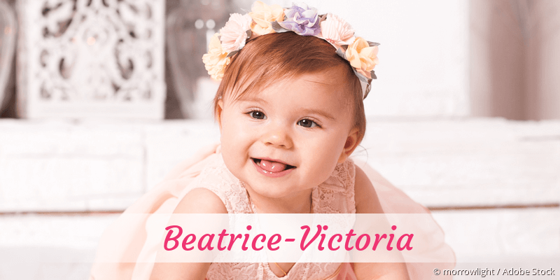 Baby mit Namen Beatrice-Victoria
