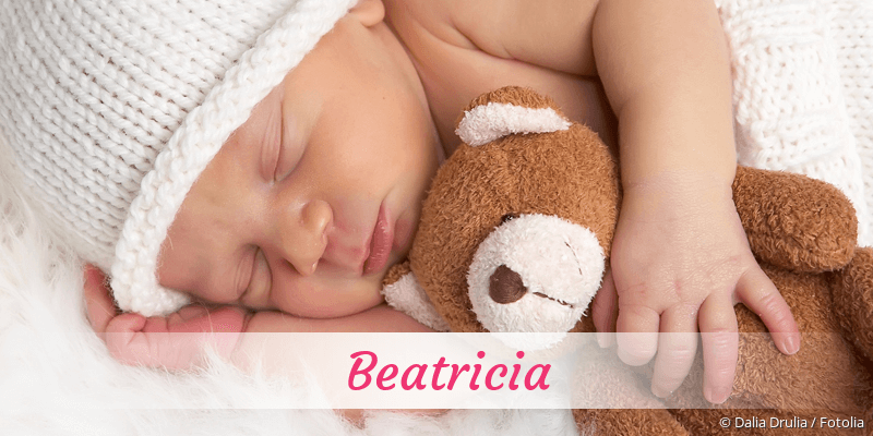 Baby mit Namen Beatricia
