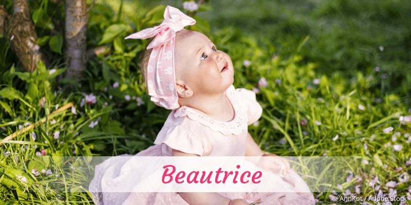 Baby mit Namen Beautrice