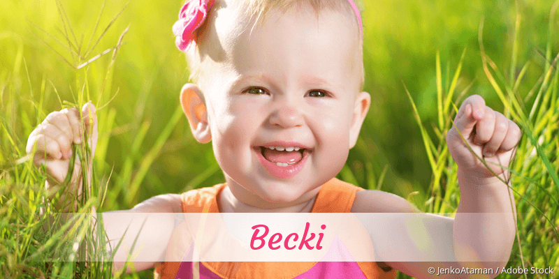Baby mit Namen Becki