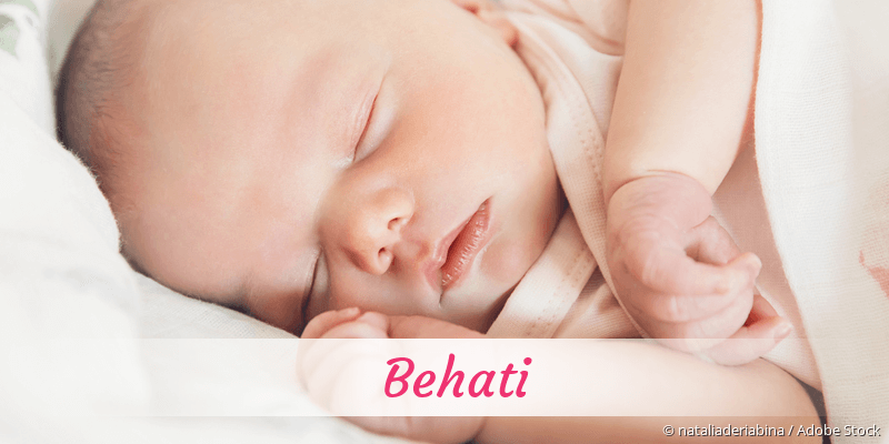 Baby mit Namen Behati