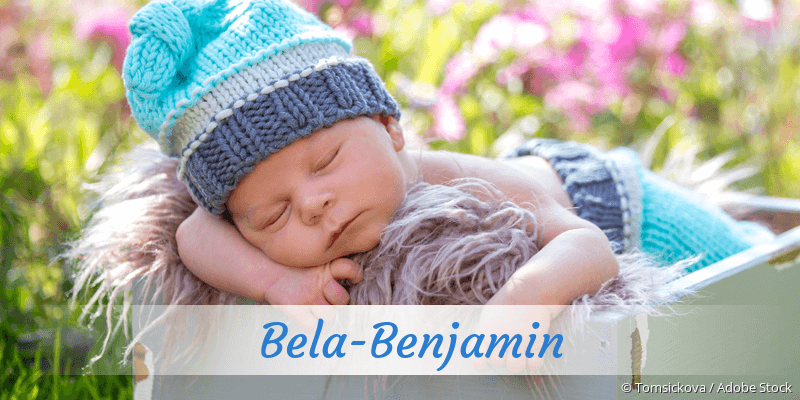 Baby mit Namen Bela-Benjamin