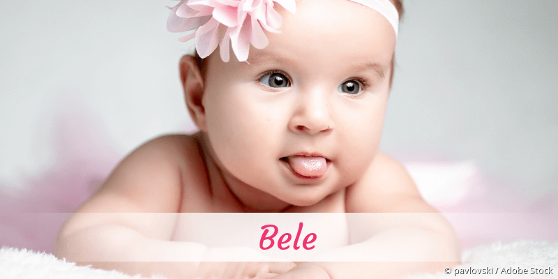 Baby mit Namen Bele