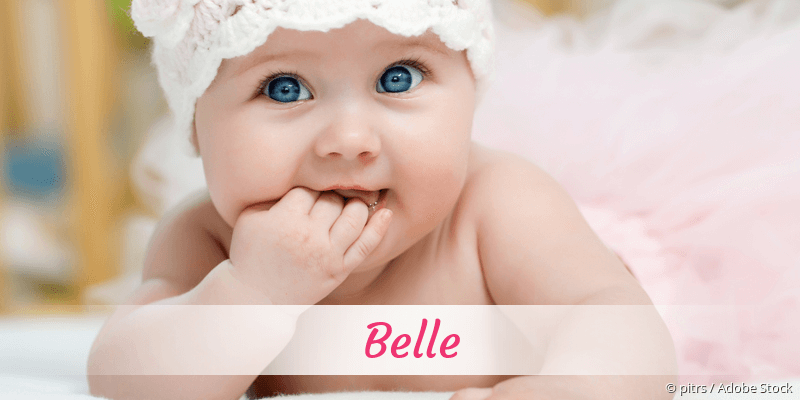 Baby mit Namen Belle