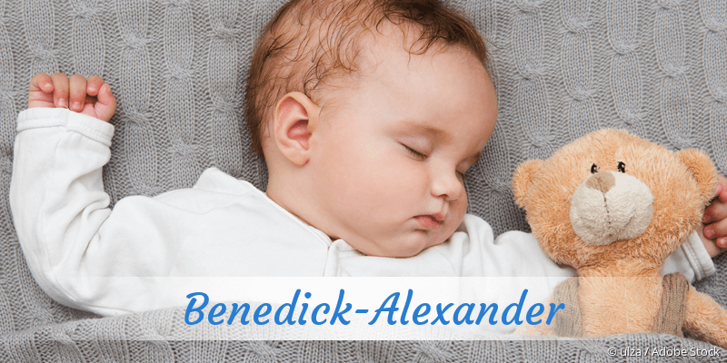 Baby mit Namen Benedick-Alexander
