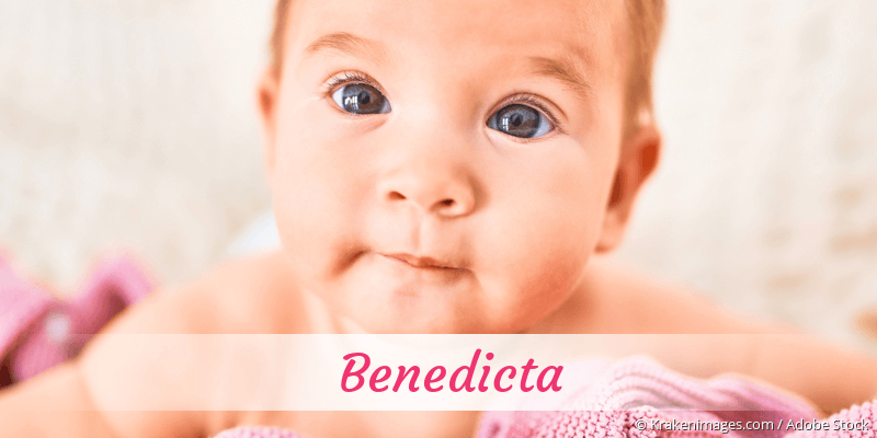 Baby mit Namen Benedicta