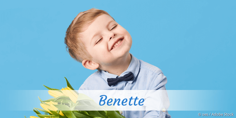 Baby mit Namen Benette