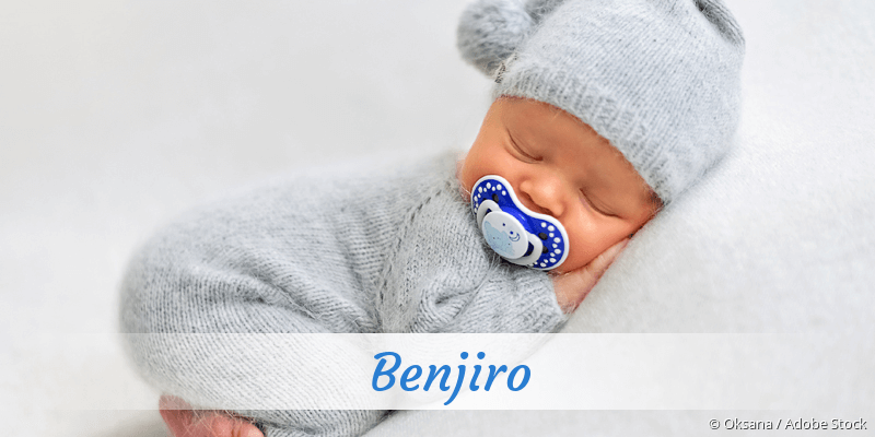 Baby mit Namen Benjiro