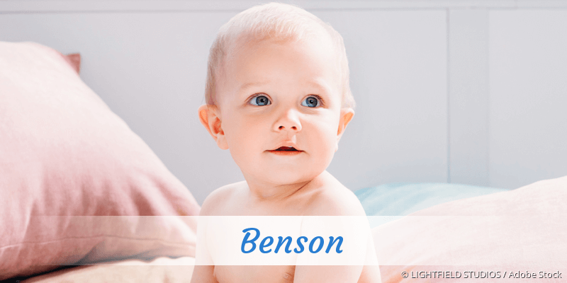 Baby mit Namen Benson