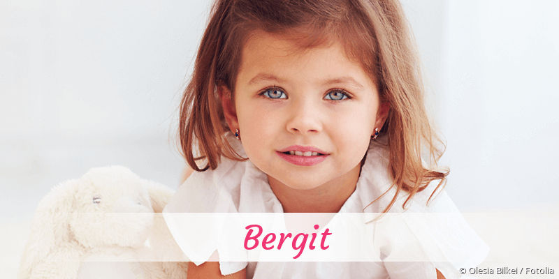 Baby mit Namen Bergit
