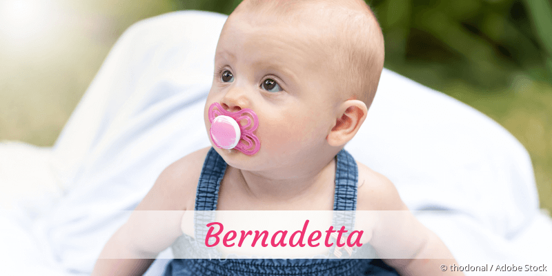 Baby mit Namen Bernadetta