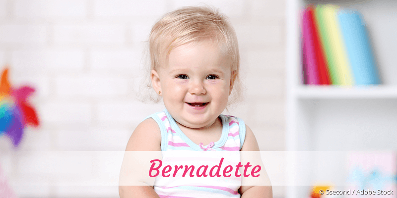 Baby mit Namen Bernadette