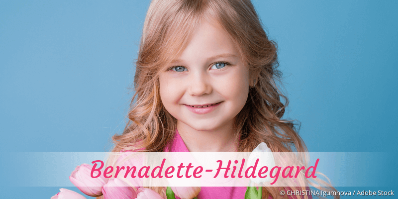 Baby mit Namen Bernadette-Hildegard