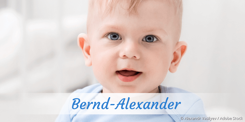 Baby mit Namen Bernd-Alexander