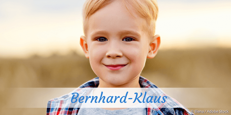 Baby mit Namen Bernhard-Klaus