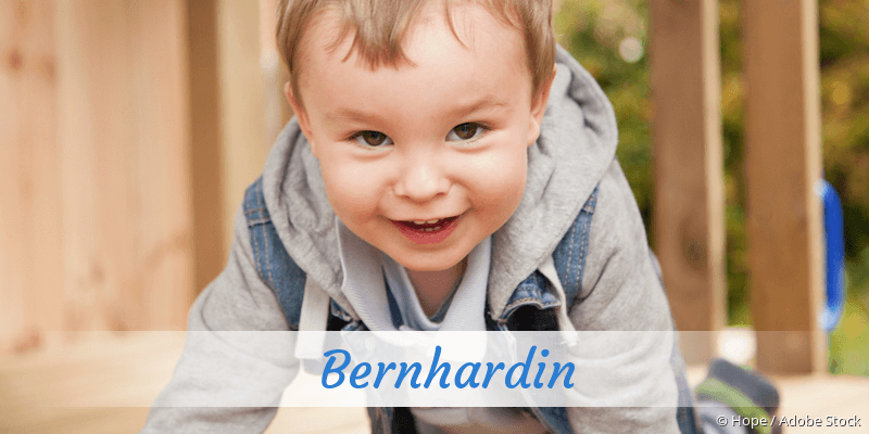 Baby mit Namen Bernhardin