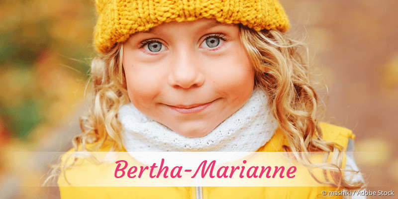 Baby mit Namen Bertha-Marianne