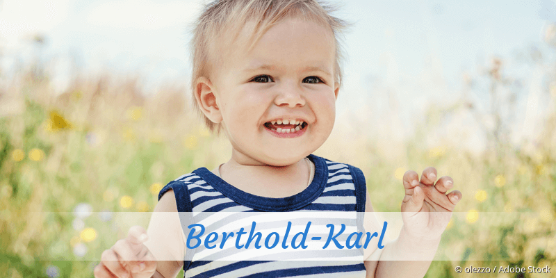 Baby mit Namen Berthold-Karl