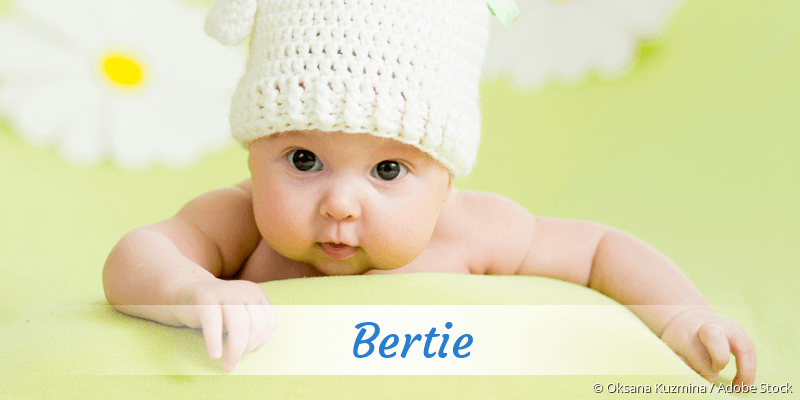 Baby mit Namen Bertie