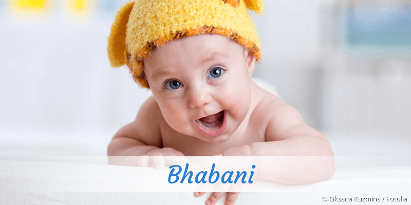 Baby mit Namen Bhabani