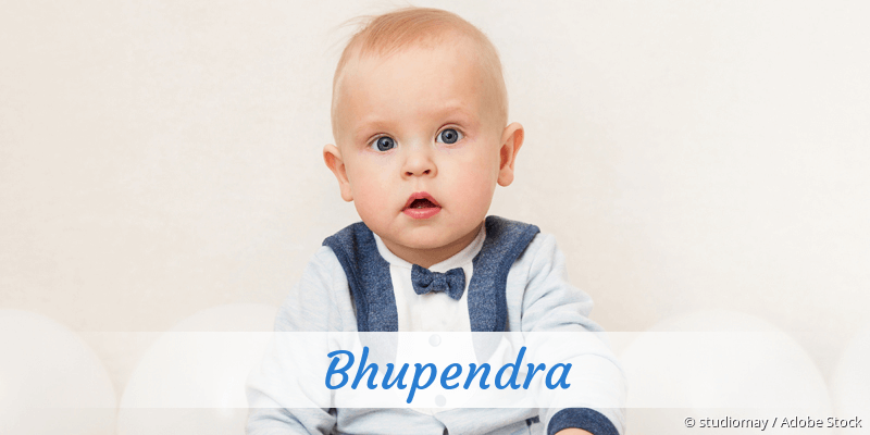 Baby mit Namen Bhupendra