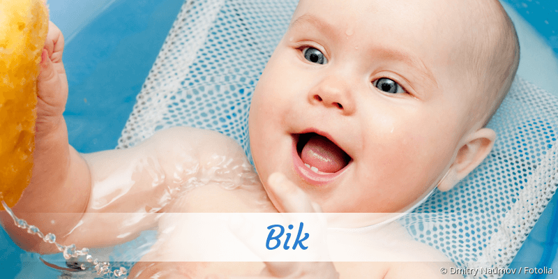 Baby mit Namen Bik