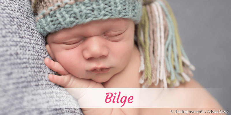 Baby mit Namen Bilge