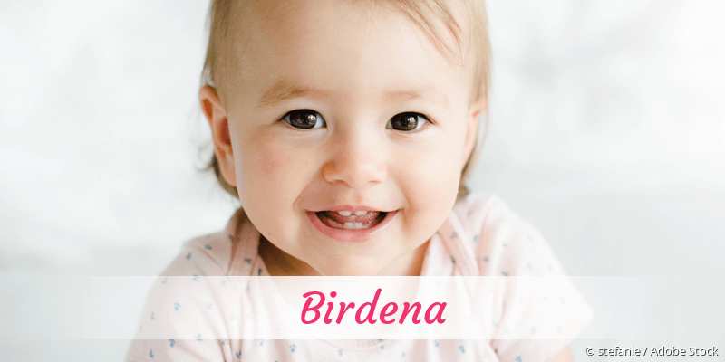 Baby mit Namen Birdena