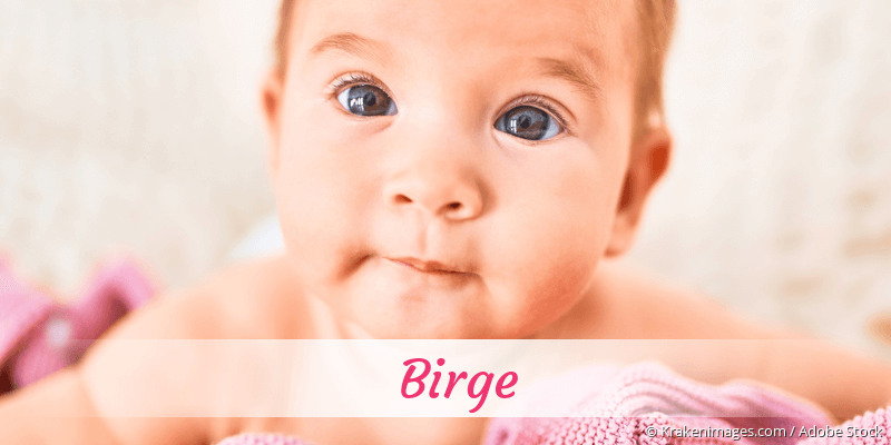 Baby mit Namen Birge